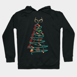 Hunting Xmas Tree Hoodie